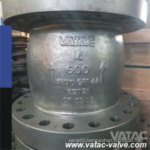 Cast Ss Ss304/Ss316/Ss304L/Ss316L RF Flanged Axial Flow Check Valve